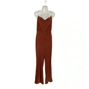 Jason Wu burnt orange jumpsuit sz  M